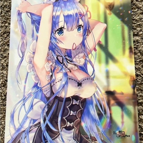 COPY - Re:Zero Poster Bundle 8 pcs Japanese Anime - Picture 4 of 8
